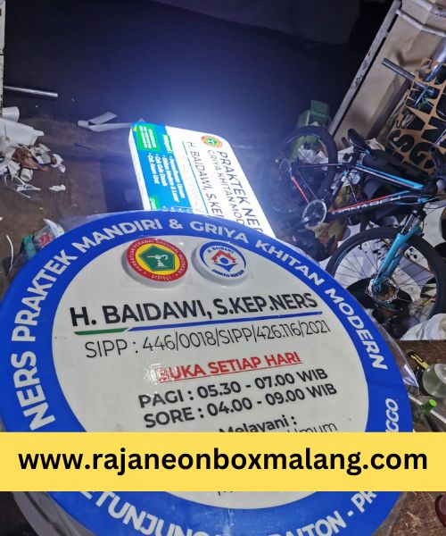 jasa bikin neon box di malang