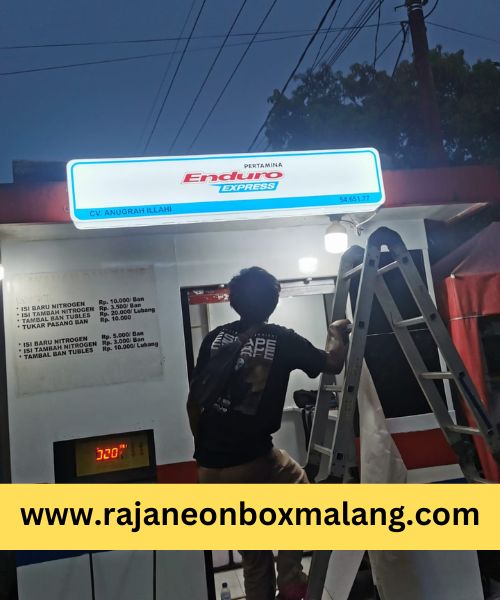 jasa bikin neon box di malang