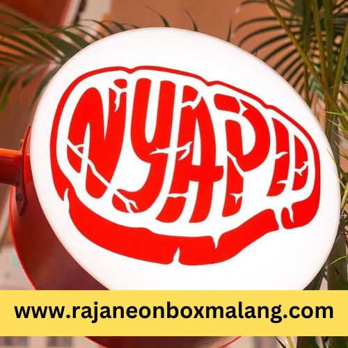 jasa bikin neon box malang bulat