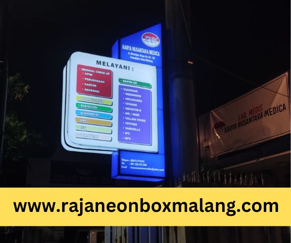 jasa raja neon box malang