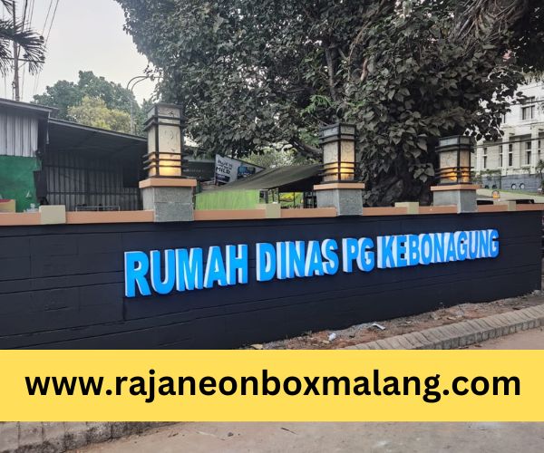 Jasa Pembuatan Neon Box di Kepanjen