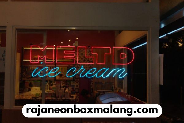 Papan Nama Toko Malang Led