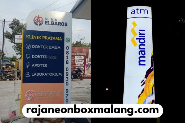 Jasa Pylon Sign Malang