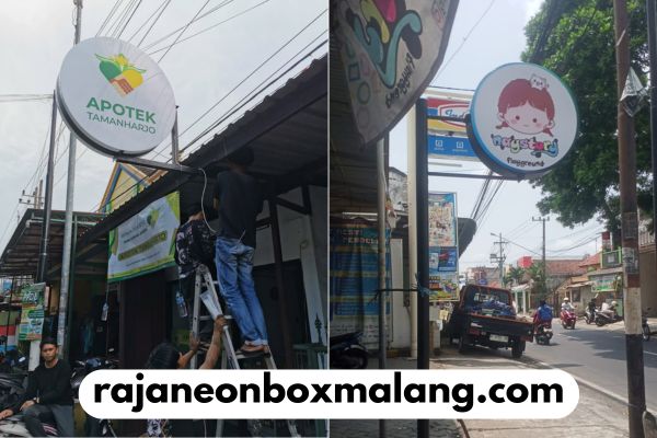 neon box apotek di singosari