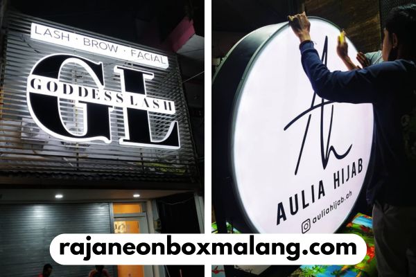 Harga Neon Box Akrilik di Malang